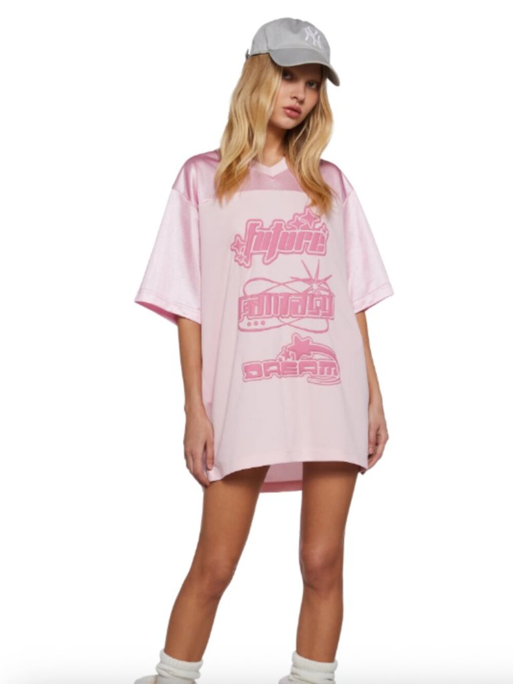 Dolls Kill Y2K Future Fantasy Dream Jersey Tee by Current Mood - Picture 2 of 6